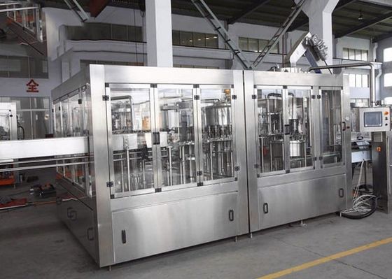 18 spoelende hoofd Aseptische het Flessenvullenmachine van Monoblock